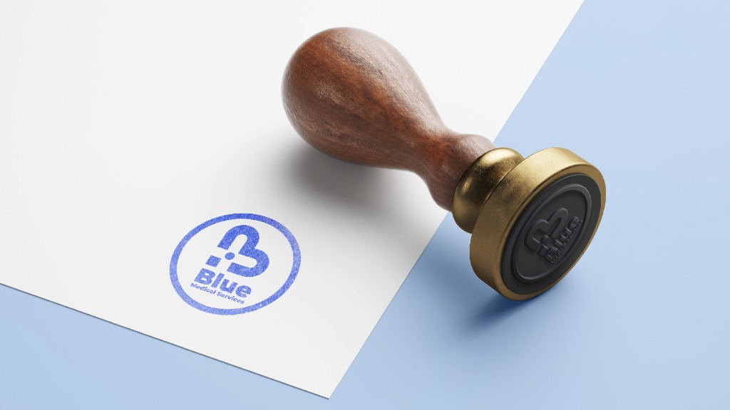 Official Brand Stamp Mockup